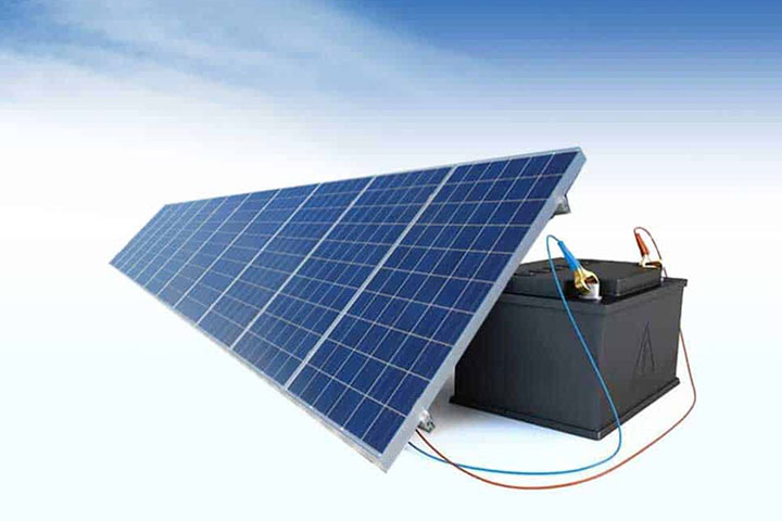Reducing electric bills through stored solar energy